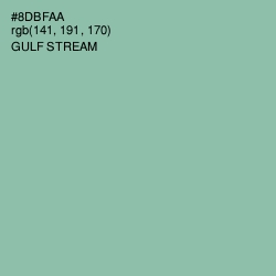 #8DBFAA - Gulf Stream Color Image